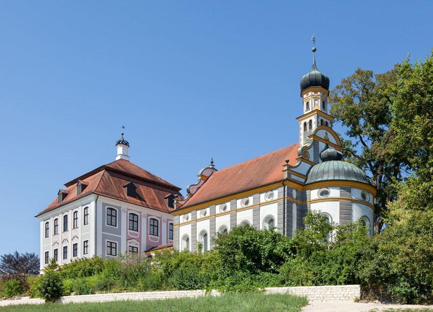 Hotel Schloss Leitheim Extérieur photo